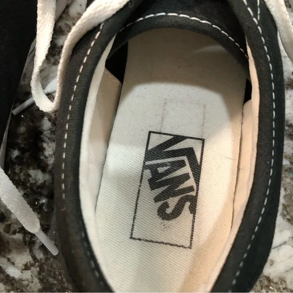 Vans black canvas lace up sneakers - Picture 7 of 10